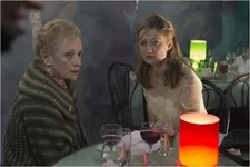 Mina with her mother-in-law (Roberta Maxwell): "She believes that she is right."